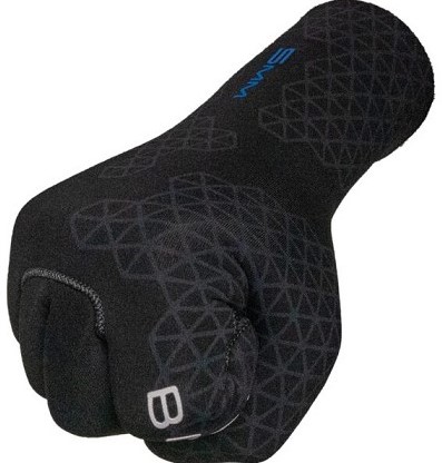 BARE 3mm S-Flex Glove, Black-3