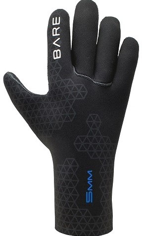 BARE 3mm S-Flex Glove, Black
