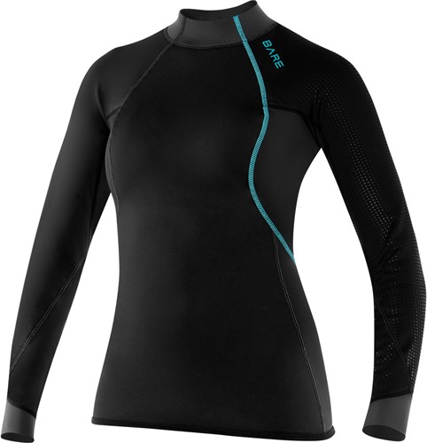 BARE EXOWEAR Top Womens - Black