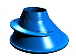 WATERPROOF Silicone Neck seal Small Blue